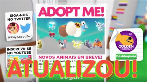 Adopt Me Atualizou Corre Ver Todos Os Novos Pets Youtube