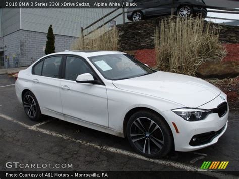 Alpine White 2018 Bmw 3 Series 330i Xdrive Sedan Black Interior Vehicle