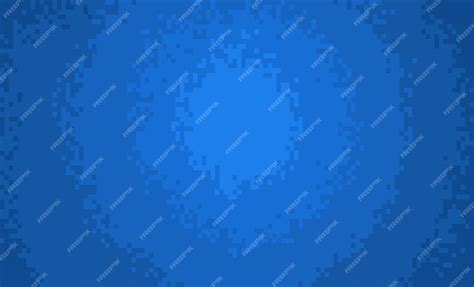 Premium Vector | Blue gradient background in pixel art style