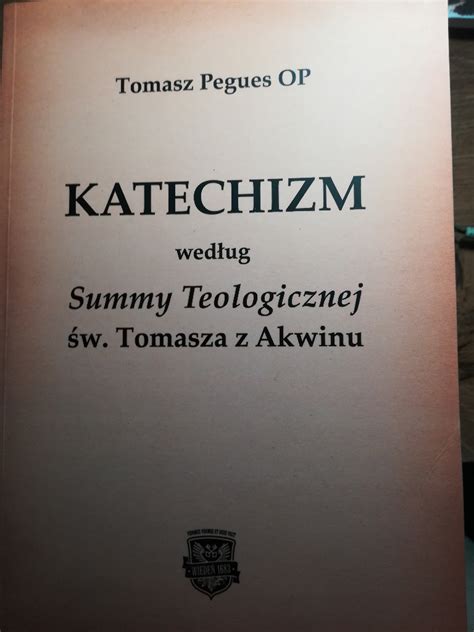 Katechizm Katolicki według Summy teologicznej Zawiercie Kup teraz