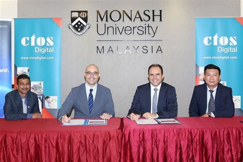 Ctos Monash University Meterai Mou Untuk Penyelidikan Kredit Pengguna