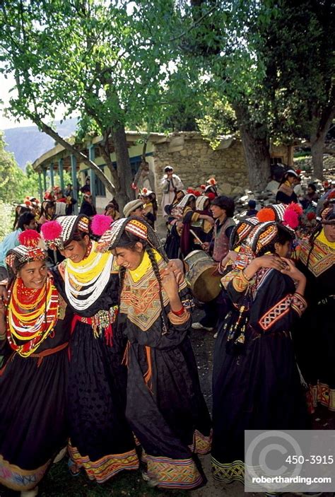 Kalash Women Rites Of Spring Joshi Bumburet Valley Pakistan Asia