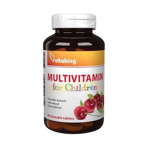 Vitaking Gyerek Multivitamin R G Tabletta Meggy Z Pingvin Patika