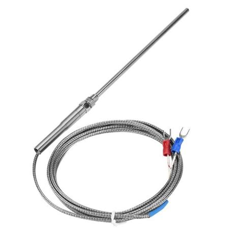 Zerone Thermocouple De Type K Filetage M8 Type K Thermocouple Sonde 150