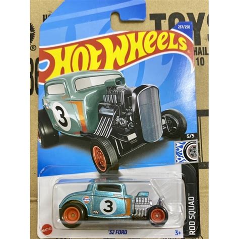 Hot Wheels Sth Chính Hãng Mẫu Xe đặc Biệt Super Treasure Hunts 32 Ford