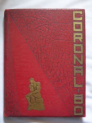 1960 CORONA HIGH SCHOOL, YEARBOOK, CORONA, CALIFORNIA CORONAL | eBay