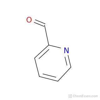 2 Pyridinecarboxaldehyde Structure C6H5NO Over 100 Million Chemical