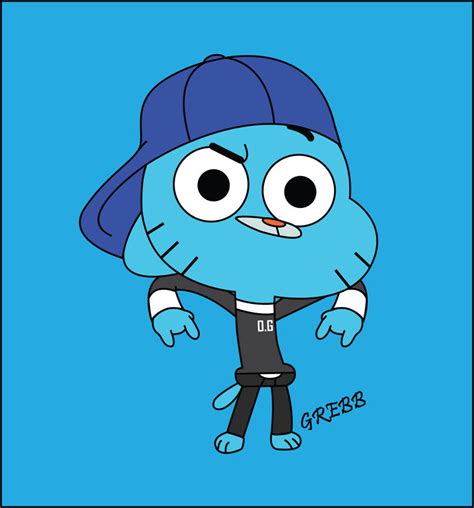 Gumball Old School By Drewskydraws On Deviantart