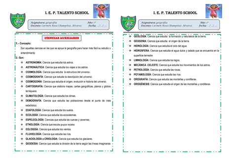 Ciencias Auxiliares De La Geografia Pdf