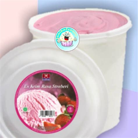 Jual Es Krim Strawberry Diamond Indonesia Shopee Indonesia