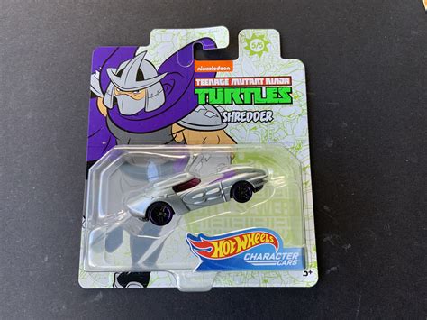 TMNT Hot Wheels Character Cars Shredder Teenage Mutant Ninja Turtles Toy Ninja Turtle