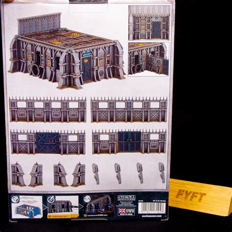 Warhammer 40000 Battlezone Fronteris Stc Hab Bunker And Stockades