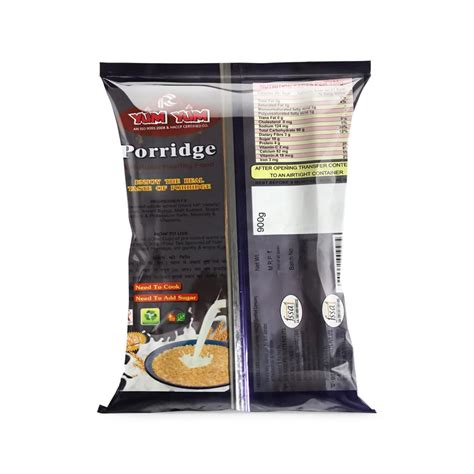 Buy Yum Yum High Fiber Instant Roasted Porridge Honey Flavor Online At Best Price Distacart