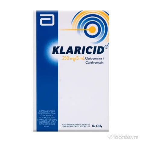 KLARICID 250MG X 60ML Farmacias De Occidente