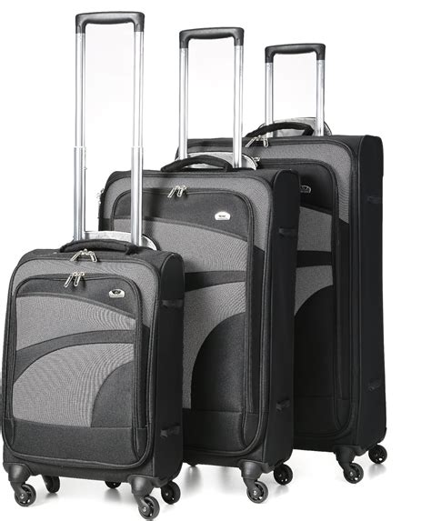 Valigie E Set Da Viaggio Aerolite Trolley Valigia Ultra Leggera Con