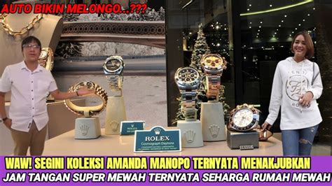 WAW Segini Koleksi Jam Tangan Super Mewah Amanda Manopo Tembus Seharga