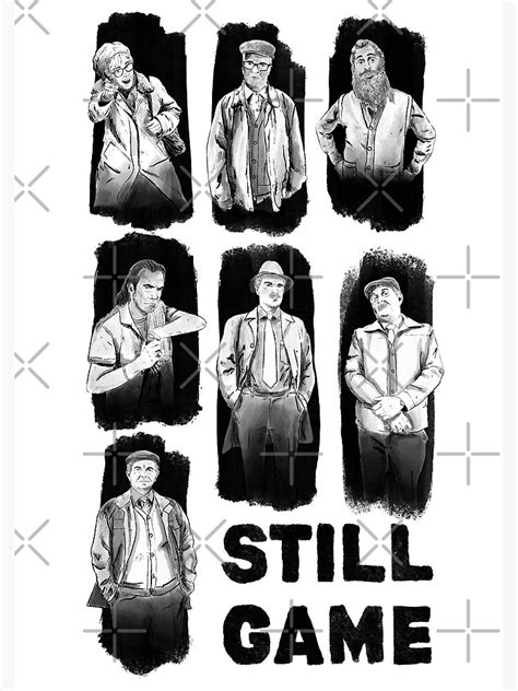 "Still Game Characters" Poster for Sale by amymojo | Redbubble