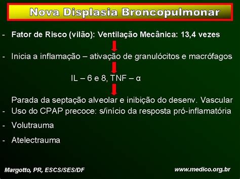 Nova Displasia Bronco Pulmonar Exametasona Na Preveno E