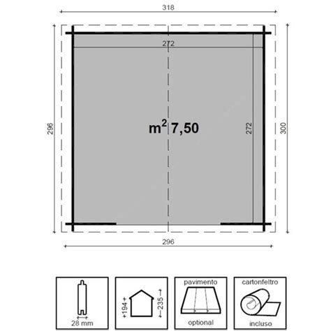 Casetta Da Giardino In Legno Rita 300 X 300 Cm Losa Legnami Giordanojolly