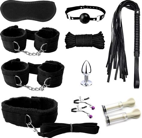 Restraints Bdsmm Sex Toys 11 Pcs Bondage Restraints Kits Fetish Bed Restraints Set For Beginners