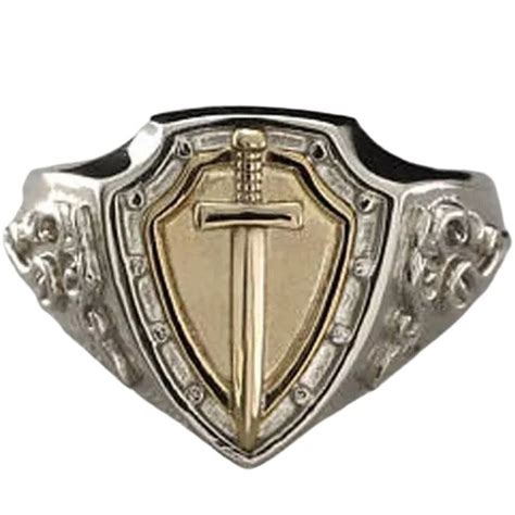 Bague Épée Légendaire Chevalière Impériale