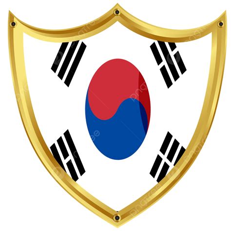 빈티지 한국 국기 방패 한국 국기 깃발 방패 대한민국 Png 일러스트 및 Psd 이미지 무료 다운로드 Pngtree