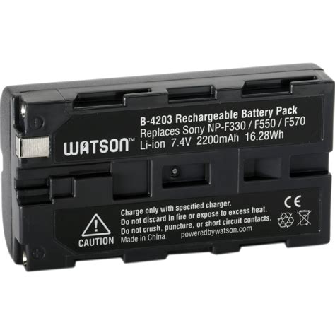 Used Watson Np F Lithium Ion Battery Pack B B H Photo