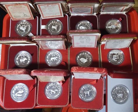 Singapore Mint First Series Zodiac Silver Proof Coins Lazada Singapore