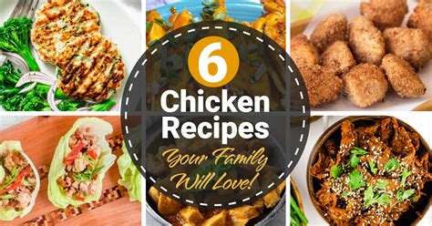 6 Chicken Recipes Your Family Will Love! : ObesityHelp