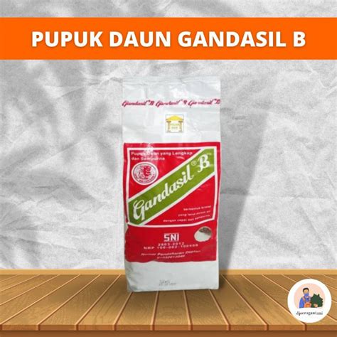 Jual Pupuk Gandasil B Bunga Dan Buah Gram Shopee Indonesia