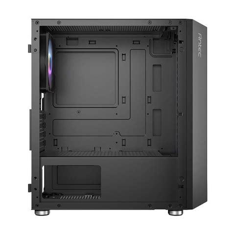 Antec Tempered Glass Rgb Micro Atx Mini Tower Gaming Case Black