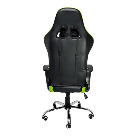 Cadeira Gamer MyMax MX7 Preto C Verde MGCH 002 GR