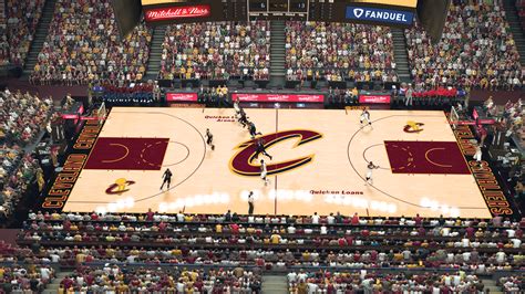 Manni Live2K Patches Cleveland Cavaliers National TV Arena