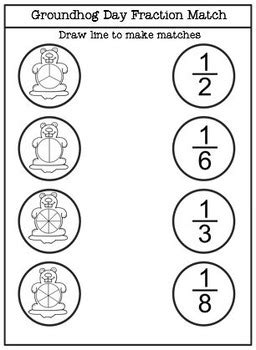 Groundhog Day Math Tasks and Worksheets by CC's Classroom Creations