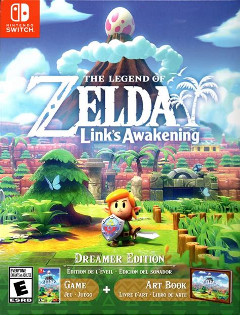 The Legend Of Zelda Link S Awakening Dreamer Edition 2019 Nintendo Switch Box Cover Art