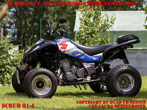 Scrub Dekor Kit Atv Suzuki Ltz Grelly Deutschland