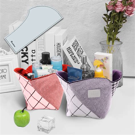 Diy Fabric Basket Sewing template - With Instructions