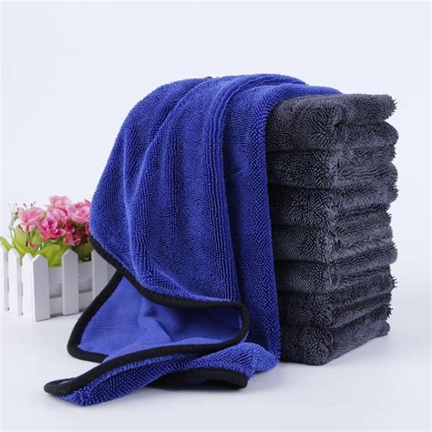 Korean Quality 600gsm Edgeless Twist Loop Microfiber Drying Towel High