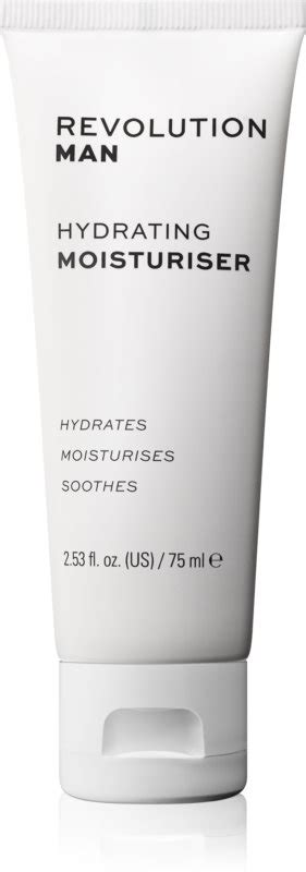 Revolution Man Hydrating crème hydratante visage avec effets apaisants