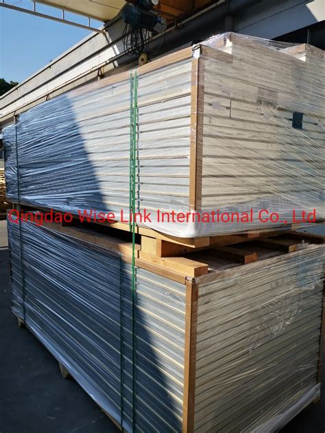 EPS PU PIR Polyurethane Foam Insulated SIP Sandwich Panels For