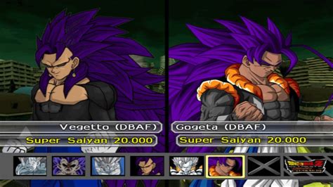 Dragon Ball Z Budokai Tenkaichi 3 Vegetto SSJ 20 000 Vs Gogeta SSJ 20