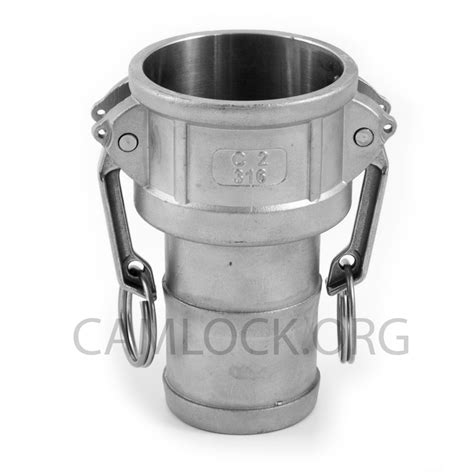 Type C Stainless Steel 316 Camlock Coupler