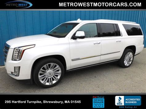 Used 2016 Cadillac Escalade Esv Platinum For Sale 29800 Metro