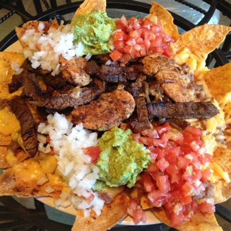 Homemade Mexican Botana With Chicken Beef Fajitas