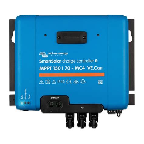 Victron Energy SmartSolar MPPT Charge Controller 150 70 MC4 VE Can For