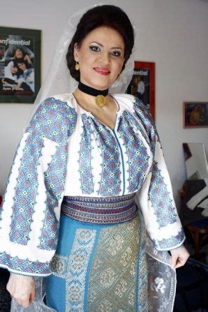 Vallachia Romania Costum Traditional Popular Romanian Clothing