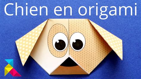 Tête de chien en origami facile en 4 plis YouTube