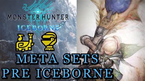 MHW Hunting Horn Ultimate Meta Sets PRE ICEBORNE HH Offensive