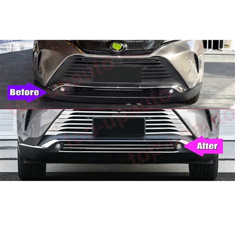 For Toyota Venza Steel Chrome Front Center Grille Grill Cover