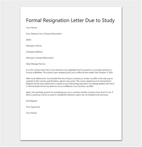 Resignation Letter DepEd